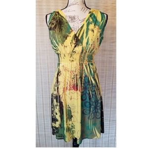 Fresh of LA Dresses - Soft 🍋Yellow 🍋 Print Flowy Halter Dress Fresh of LA Dresses - Soft 🍋Yellow 🍋 Print Flowy Halter Dress